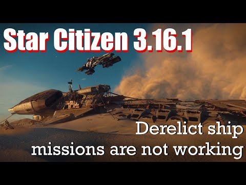 Star Citizen 3.16.1 PTU | So, I tried the derelict ship missions...