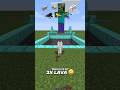 L L L LAVA ️ Shorts Minecraft Lava