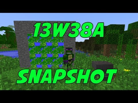 WhatZachDoes - Minecraft Snapshot Review 13W38A!!!
