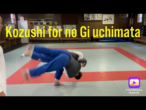 How to set up your opponent to throw with no Gi uchimata