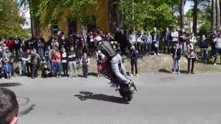 preview picture of video 'Zlot motocyklowy Krupski Młyn STUNT 2014'