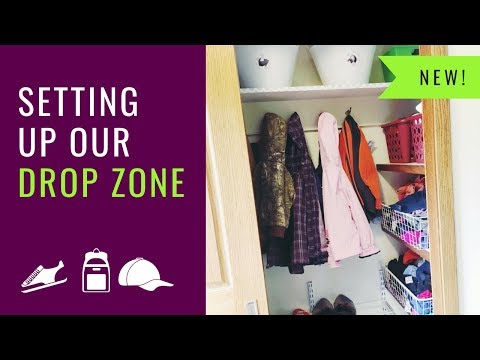 Setting Up our Drop Zone (Back to School Tips) Video