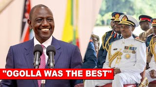 Listen to what Ruto told the New CDF General face to face immediately after swearing-in!