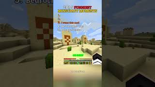 TOP 5 FUNNIEST MINECRAFT MOMENTS #minecraft #shorts