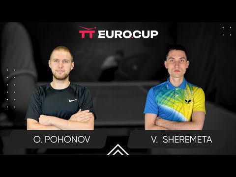 09:30 Oleksandr Pohonov - Vladyslav-Ivan Sheremeta 03.10.2024 TT Euro.Cup Ukraine Master. TABLE 3