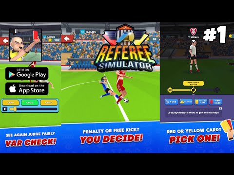Football Referee Simulator 3D - Part 1 Gameplay Walkthrough | Make the Tough Calls!