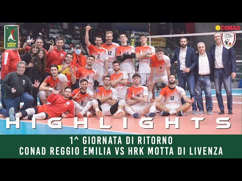 Highlights Reggio Emilia VS Motta di Livenza - 1^ giornata ritorno