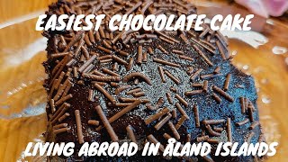 Super Quick &amp; Easy Chocolate Cake (No eggs, No Milk, No Butter) Super Chocolaty &amp; Addictive