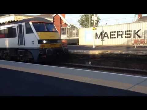 66512 freightliner 90012 Anglian regiment 82133. And 82127/90012 eastern daily press. At witham.