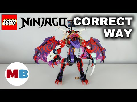 Correct way to combine 71832, 71845 - Thunderfang Dragon of Chaos, Lloyd’s Jet Mech