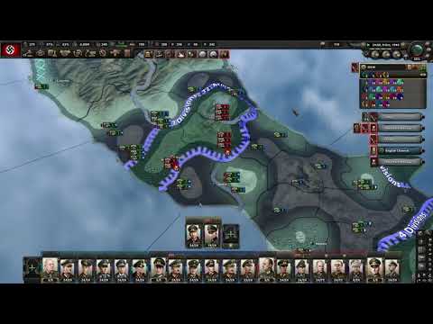 HOI4 Endsieg 1944 - The Italian campaign and a second D-day