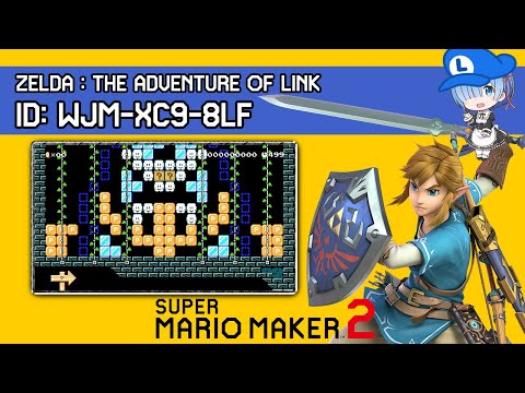 Zelda : The Adventure of Link - SMM2 AMAZING LINK Levels!
