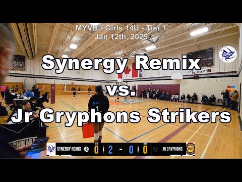 Synergy Remix vs. Jr Gryphons Strikers