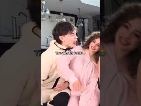 They got mad at Eli and Noah😭#fyp #elianakalogeras #noahrisling #kalogerassisters #shortsfeed