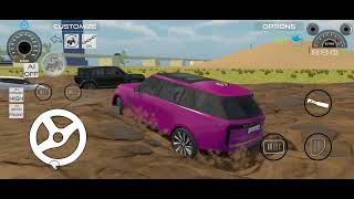 Indian swift & difender stuck in mud| Range rover rescue🔥#simulator #viral#tractorgame 
