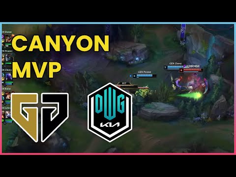 DK Canyon destroys GEN Peanut | GEN vs DK