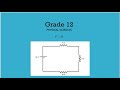 Electric Circuits Introduction To Series Parallel Circuits Physical Sciences Grade 12