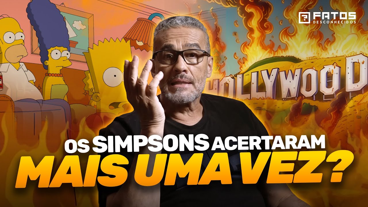Os Simpsons previram os incêndios de Los Angeles?
