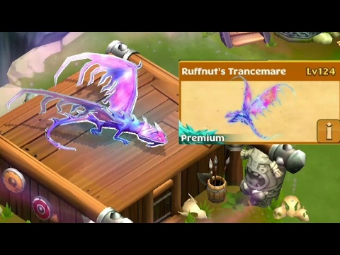 Ruffnut's Trancemare max level 124-premium dragon||Dragons rise of Berk