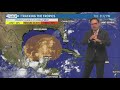 Tuesday 10PM Tropical Update: Tracking possible development in Gulf of Mexico late this week