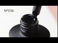 Гель-лак Couture Colour №036 (черный, эмаль), 9 мл
