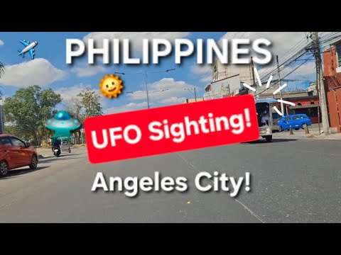 UFO Sighting! Angeles City, Philippines 🇵🇭 