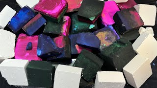 Download lagu Juicy Dyed 💞 Unpolished Multicolor Dyed Chalk ASMR Crushing  mp3
