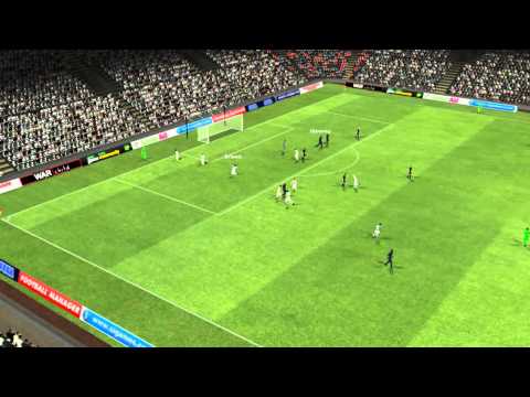 Football Manager 2012 - Olympique Lyonnais 2 - 2 Arsenal - Match Highlights