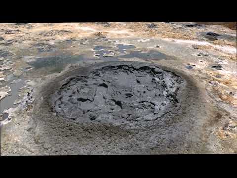 Salton Sea geothermal boiling mud pots - 2