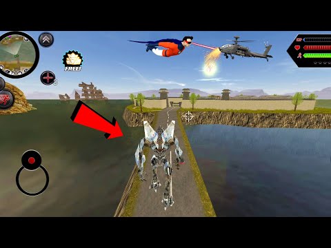 Robot Shark (Transformer Plane Raid on Army Base) Transformer on Army Bridge - Android Gameplay HD
