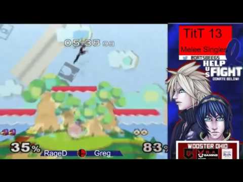 TitT #13 RageD (Falco) Vs. Greg (Sheik) Losers R1