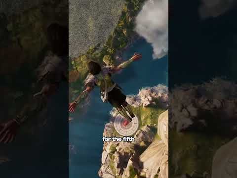 What is the highest leap of faith in the Assassins Creed franchise? #assasinscreed