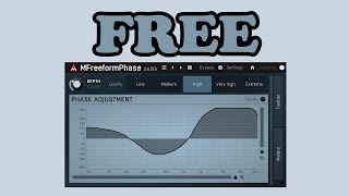 Video thumbnail for FREE MFreeformPhase by MeldaProduction by FREE PLUGINS FREE