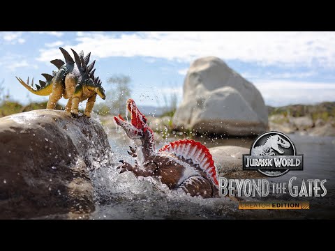 Jurassic World Hammond Collection Spinosaurus & Stegosaurus | Beyond the Gates Creator Edition 2