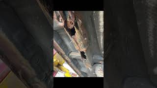 A really nice Hyundai Santa Fe gets junked because of undercarriage frame rust at Auto Parts City