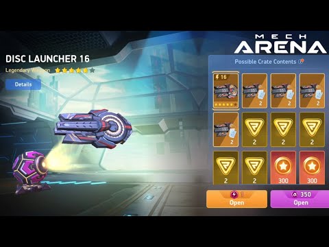 Trying To Unlock Disc Launcher 16 and Reaver 16 In Event Crate Rush
