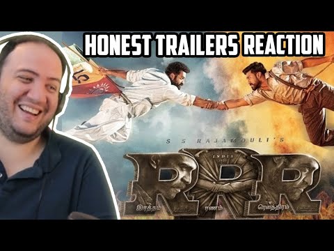 HONEST TRAILER RRR REACTION - Producer Reacts