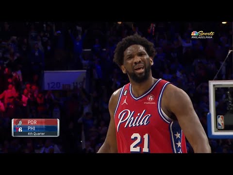 WILD FINISH! Philadelphia 76ers vs Portland Trail Blazers Final Minutes ! 2022-23 NBA Season