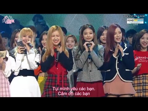 [VIETSUB] 161127 BLACKPINK - (PLAYING WITH FIRE) SBS Inkigayo : NO 1 OF THE WEEK