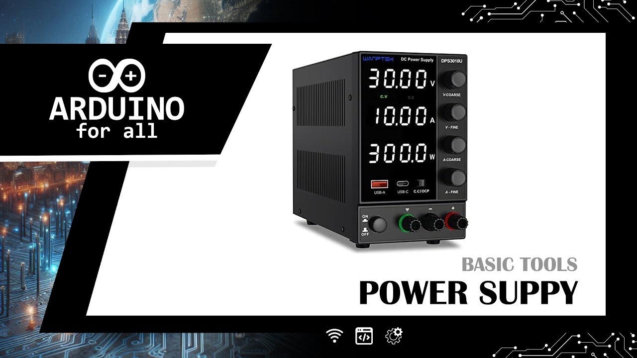 Basic Tools Ep.1 - Variable DC power supply.