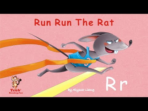 Reading Fun - Story 18 - Letter R: "Run Run The Rat" by Alyssa Liang