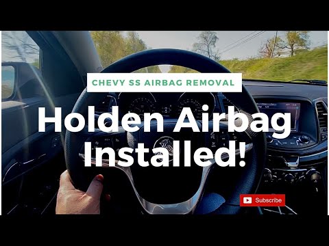Chevy SS Airbag Removal Holden VF Commodore Airbag Swap