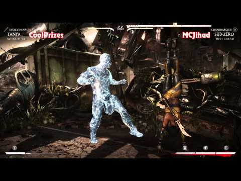 MKX Tournament GRAND FINALS CoolPrizes (Kitana, D'Vorah) vs MCJihad (SubZero) FT3 1080p 60fps