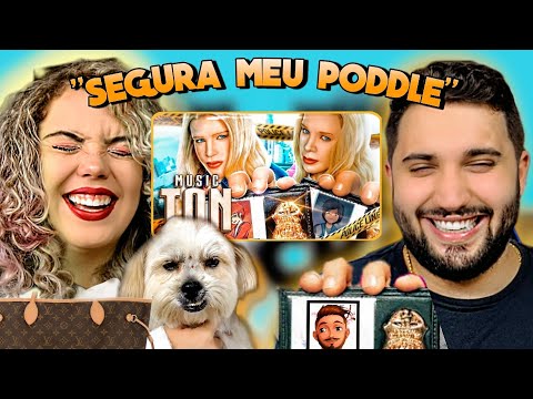 REACT - Rap das Branquelas - OLHOU SE APAIXONOU | PAPYRUS DA BATATA
