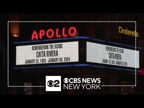 Broadway legend Chita Rivera remembered across New York City