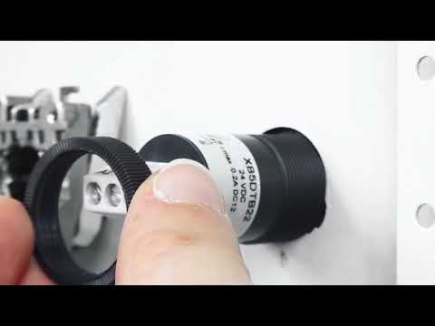 Billede af Harmony XB5 montering af Ø22 analog timer