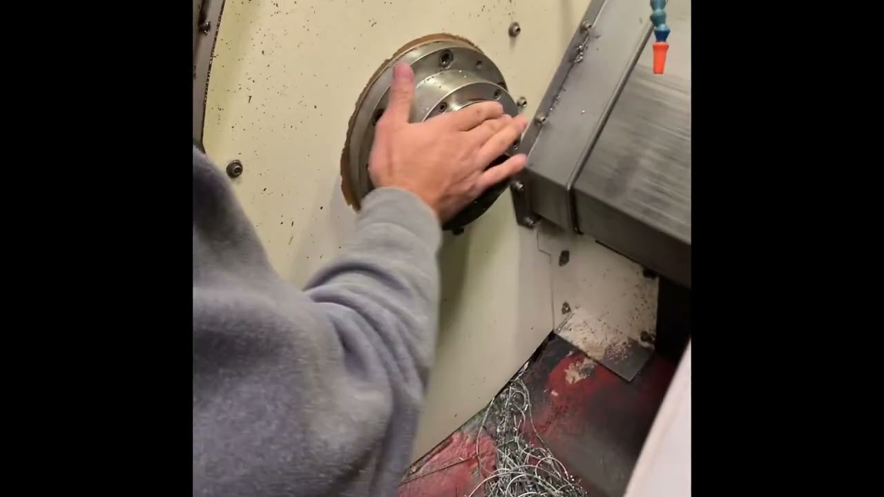 How to mount collet chuck