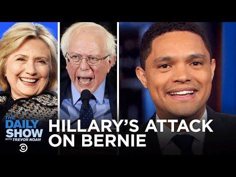 ヒラリー・クリントンのバーニーへの攻撃、デルタの労働者ボーナス、＆パパのレスリングタックル｜ザ・デイリーショー (Hillary Clinton’s Attack on Bernie, Delta’s Worker Bonus, & Dad’s Wrestling Tackle | The Daily Show)