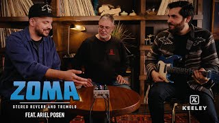 Video thumbnail for Keeley Electronics ZOMA Stereo Reverb and Tremolo - feat. Ariel Posen by Keeley Electronics