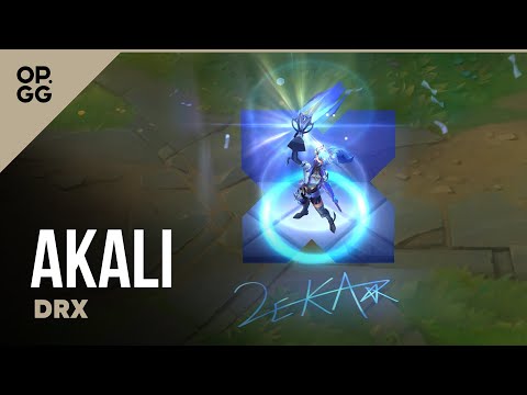 DRX Akali – OP.GG Skin Review – League of Legends